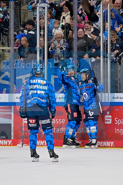 Eishockey, Herren, DEL, Saison 2025-2026, Spiel 7, ERC Ingolstadt - Straubing Tigers, 03.10.2025