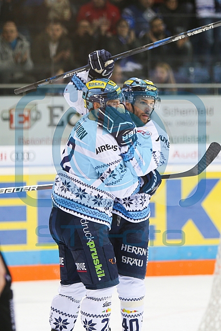ERC Ingolstadt - Adler Mannheim, Eishockey, DEL, Deutsche Eishockey Liga, Spieltag 29, 08.12.2017
