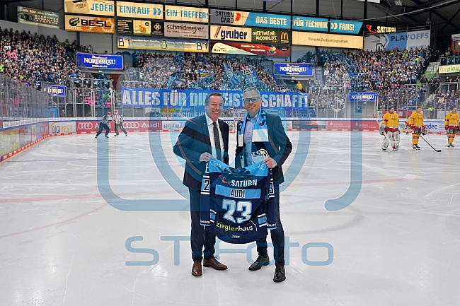 Eishockey, Herren, DEL, Saison 2022-2023, Playoff-Viertelfinale - Spiel 3, ERC Ingolstadt - Düsseldorfer EG, 19.03.2023
