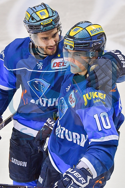 ERC Ingolstadt - Adler Mannheim, Eishockey, DEL, Deutsche Eishockey Liga, Playoffs, Viertelfinale, Spiel 3, 18.03.2018