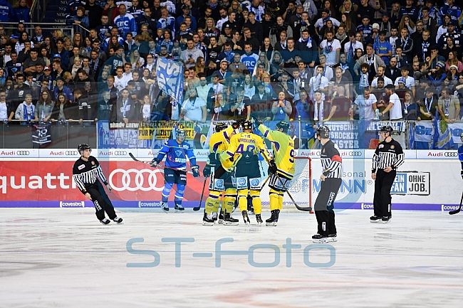 ERC Ingolstadt vs Krefeld Pinguine, Eishockey, DEL, Deutsche Eishockey Liga, Spieltag 15, 22.10.2017