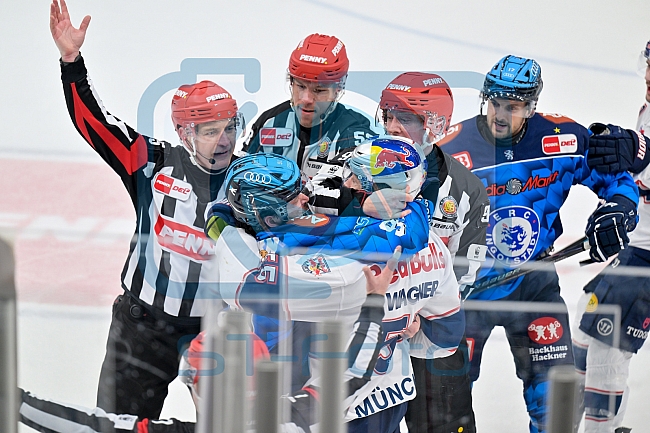 Eishockey, Herren, DEL, Saison 2025-2026, Playoffs, Viertelfinale, Spiel 4, ERC Ingolstadt - EHC Red Bull München, 31.03.2026