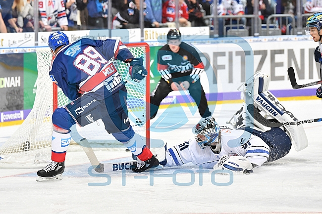 Adler Mannheim vs ERC Ingolstadt, Eishockey, DEL, Deutsche Eishockey Liga, Spieltag 10, 06.10.2017