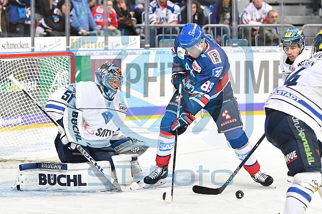 Adler Mannheim vs ERC Ingolstadt, Eishockey, DEL, Deutsche Eishockey Liga, Spieltag 10, 06.10.2017