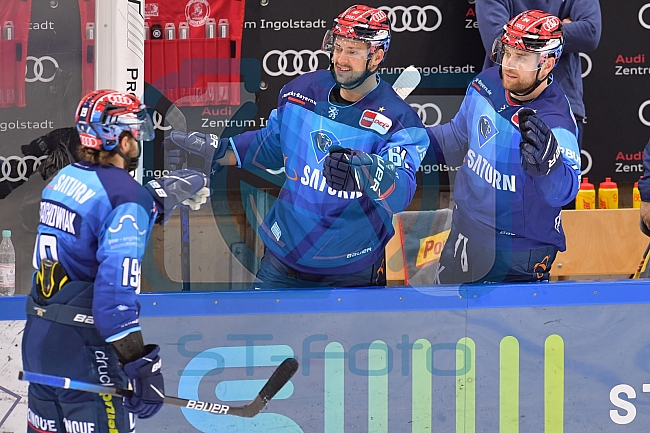 Eishockey, Herren, DEL, Saison 2020-2021, ERC Ingolstadt - Adler Mannheim, 12.03.2021