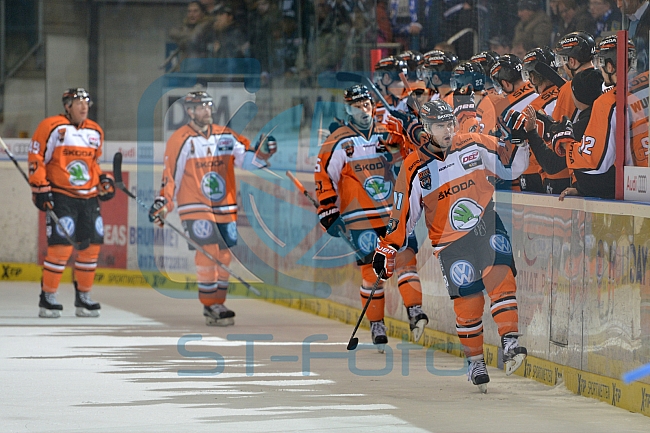 ERC Ingolstadt vs Grizzlys Wolfsburg, Eishockey, DEL, Deutsche Eishockey Liga, 31.01.2016