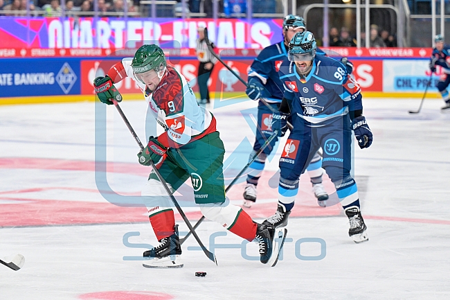 Hockey, Mens, CHL, Season 2025-2026, Quarter-Finals, ERC Ingolstadt - Frölunda Gothenburg, 02.12.2025