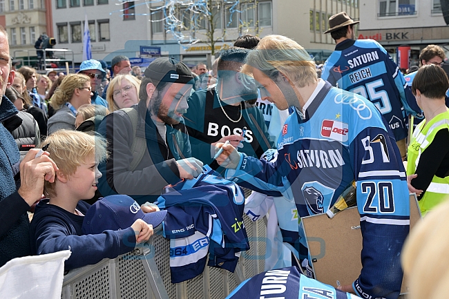 Eishockey, Herren, DEL, Saison 2022-2023, ERC Ingolstadt - Saisonabschlussfeier, 29.04.2023