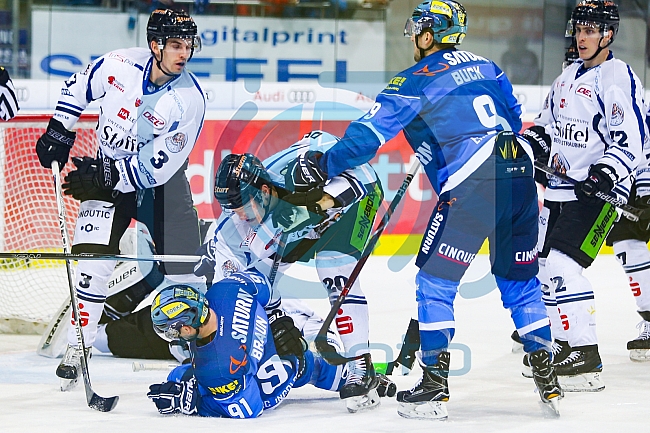 ERC Ingolstadt - Straubing Tigers, Eishockey, DEL, Deutsche Eishockey Liga, Spieltag 1, 01.12.2017
