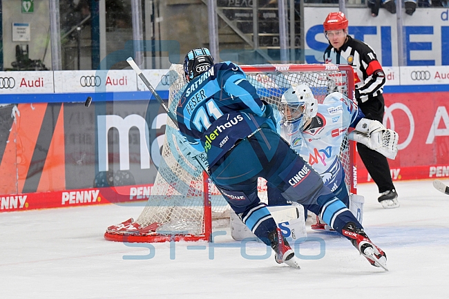 Eishockey, Herren, DEL, Saison 2022-2023, Playoff-Halbfinale - Spiel 3, ERC Ingolstadt - Adler Mannheim, 04.04.2023