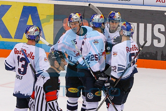 ERC Ingolstadt vs EHC Red Bull Muenchen, Eishockey, DEL, Deutsche Eishockey Liga, Spieltag 17, 27.10.2017