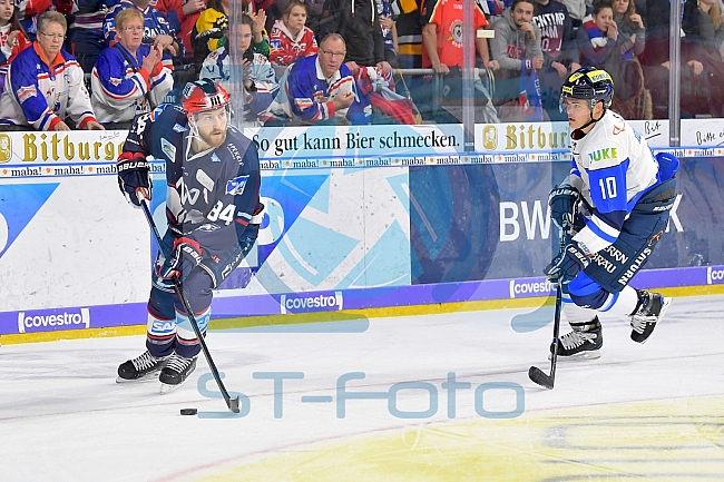 Adler Mannheim vs ERC Ingolstadt, Eishockey, DEL, Deutsche Eishockey Liga, Spieltag 28, 16.12.2018