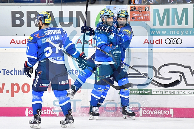 ERC Ingolstadt vs Grizzlys Wolfsburg, Eishockey, DEL, Deutsche Eishockey Liga, Spieltag 12, 13.10.2017