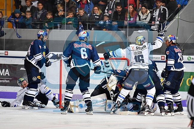 EHC Red Bull Muenchen - ERC Ingolstadt, Eishockey, DEL, Deutsche Eishockey Liga, Spieltag 2, 10.09.2017
