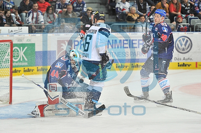 Adler Mannheim vs ERC Ingolstadt, Eishockey, DEL, Deutsche Eishockey Liga, Spieltag 26, 09.12.2016