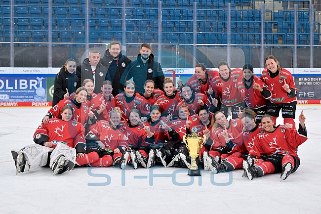 Eishockey, Frauen, EWHL Euro Cup, Saison 2025-2026, Finale, HK Budapest - ECDC Memmingen Indians, 19.10.2025