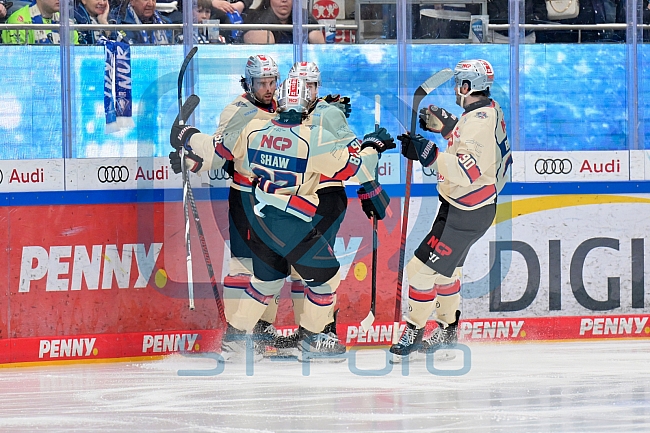 Eishockey, Herren, DEL, Saison 2024-2025, Playoffs Viertelfinale, Spiel 3, ERC Ingolstadt - Nürnberg Ice Tigers, 21.03.2025