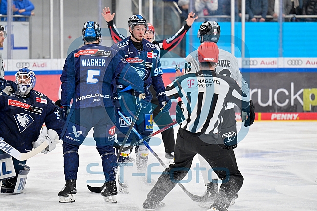 Eishockey, Herren, DEL, Saison 2024-2025, Playoffs Halbfinale, Spiel 5, ERC Ingolstadt - Kölner Haie, 11.04.2025