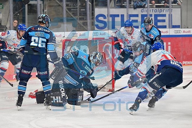 Eishockey, Herren, DEL, Saison 2022-2023, Playoff-Halbfinale - Spiel 3, ERC Ingolstadt - Adler Mannheim, 04.04.2023