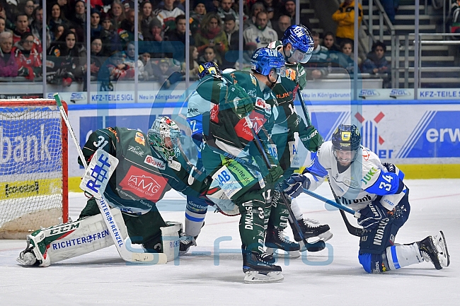 Augsburger Panther vs ERC Ingolstadt, Eishockey, DEL, Deutsche Eishockey Liga, Spieltag 42, 25.01.2019