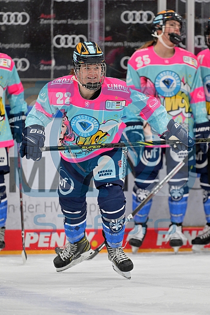 Eishockey, Frauen, DFEL, Saison 2023-2024, ERC Ingolstadt - Amsterdam Tigers, 06.01.2024