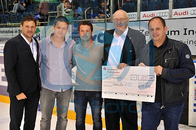 ERC Ingolstadt vs Schwenninger Wild Wings, Eishockey, DEL, Deutsche Eishockey Liga, Spieltag 1, 16.09.2016