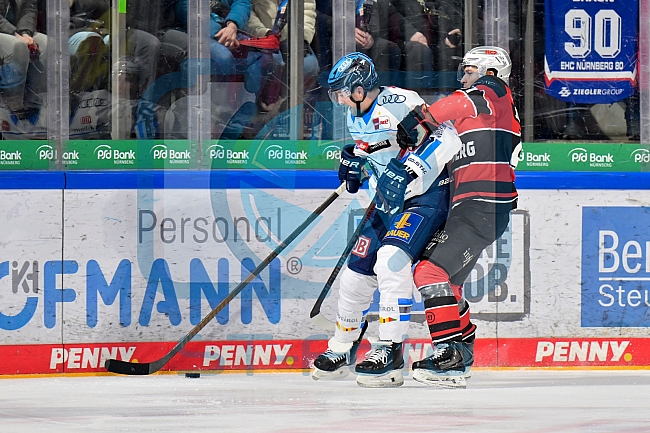 Eishockey, Herren, DEL, Saison 2025-2026, Spiel 39, Nürnberg Ice Tigers - ERC Ingolstadt, 11.01.2026