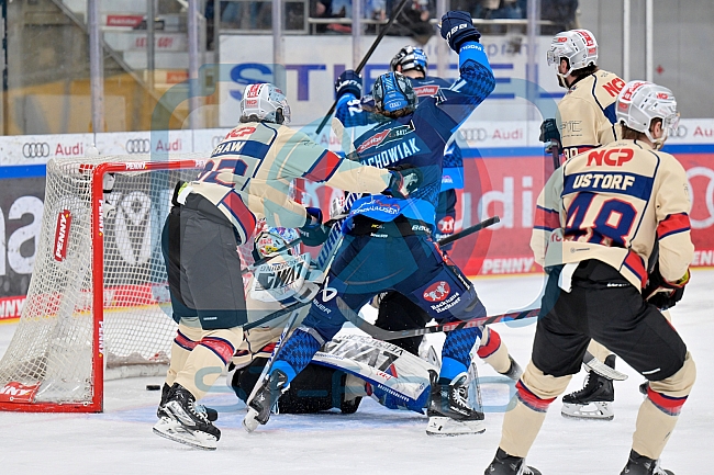 Eishockey, Herren, DEL, Saison 2024-2025, Playoffs Viertelfinale, Spiel 3, ERC Ingolstadt - Nürnberg Ice Tigers, 21.03.2025