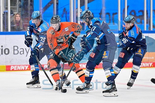 Eishockey, Herren, DEL, Saison 2025-2026, Spiel 33, ERC Ingolstadt - Grizzlys Wolfsburg, 28.12.2025
