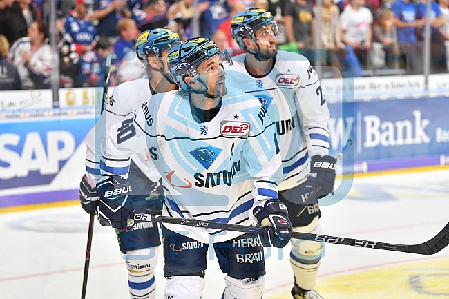 Adler Mannheim vs ERC Ingolstadt, Eishockey, DEL, Deutsche Eishockey Liga, Spieltag 10, 06.10.2017