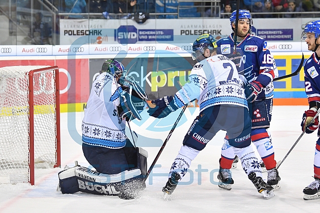 ERC Ingolstadt vs Adler Mannheim, Eishockey, DEL, Deutsche Eishockey Liga, Spieltag 28, 08.12.2017
