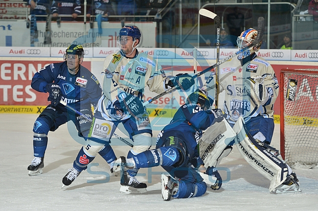 ERC Ingolstadt vs Straubing Tigers, Eishockey, DEL, Deutsche Eishockey Liga, 09.03.2016