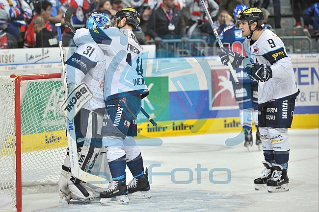 Adler Mannheim vs ERC Ingolstadt, Eishockey, DEL, Deutsche Eishockey Liga, Spieltag 26, 09.12.2016