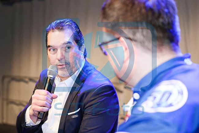 Abschlussfeier der Saison 2017 / 2018 in der Spielstaette des ERC Saturn Arena