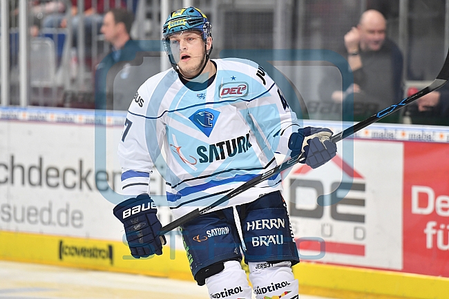 Adler Mannheim vs ERC Ingolstadt, Eishockey, DEL, Deutsche Eishockey Liga, Spieltag 39, 24.01.2018