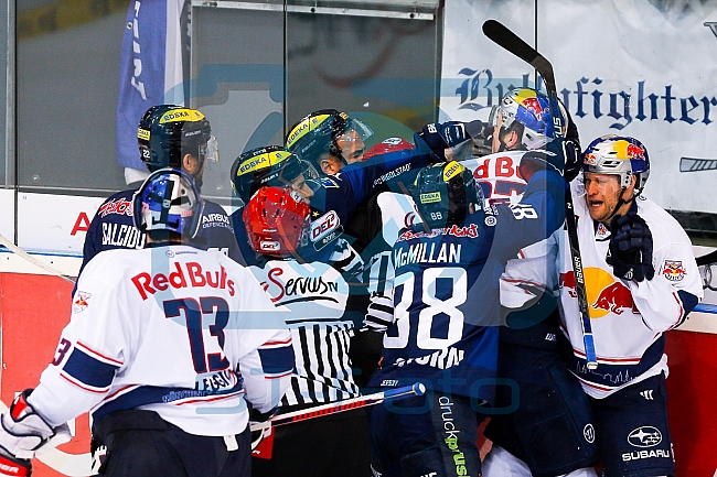 ERC Ingolstadt vs EHC Red Bull Muenchen, Eishockey, DEL, Deutsche Eishockey Liga, Spieltag 52, 06.03.2016
