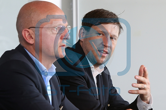 Pressekonferenz - ERC Ingolstadt stellt den neuen Trainerstab fuer die kommende Saison 2015 / 2016 vor