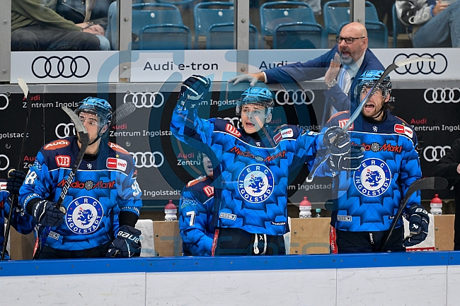 Eishockey, Herren, DEL, Saison 2025-2026, Playoffs Halbfinale, Spiel 3, ERC Ingolstadt - Grizzlys Wolfsburg, 19.09.2025