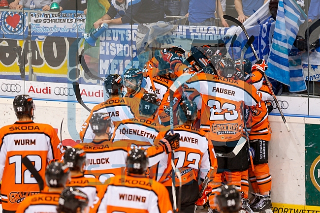 ERC Ingolstadt  - Grizzlys Wolfsburg, Eishockey, DEL, Deutsche Eishockey Liga, Spieltag 42, 31.01.2016