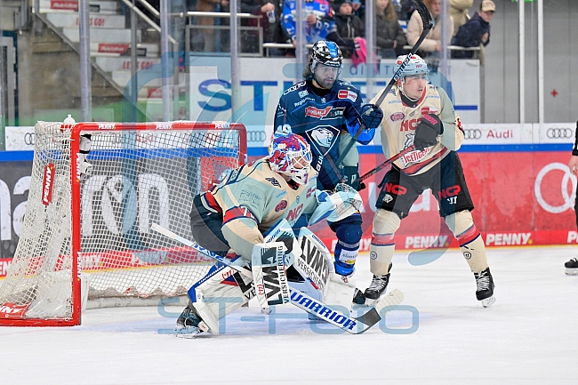 Eishockey, Herren, DEL, Saison 2024-2025, Playoffs Viertelfinale, Spiel 3, ERC Ingolstadt - Nürnberg Ice Tigers, 21.03.2025