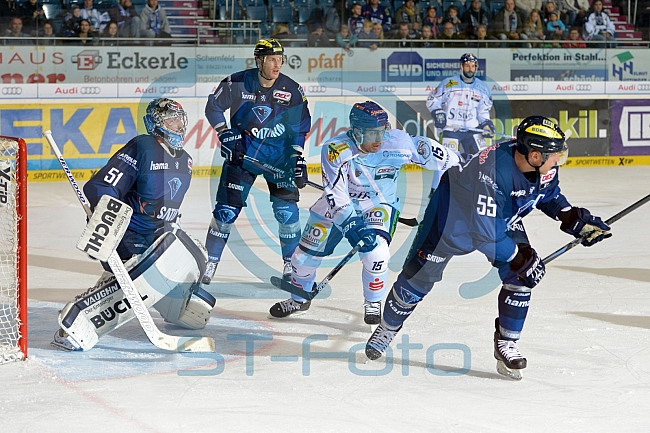 ERC Ingolstadt vs Straubing Tigers, Eishockey, DEL, Deutsche Eishockey Liga, 04.10.2015
