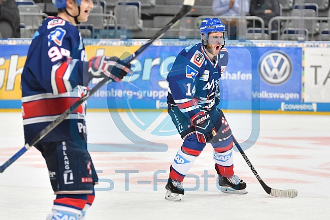 Adler Mannheim vs ERC Ingolstadt, Eishockey, DEL, Deutsche Eishockey Liga, Spieltag 39, 24.01.2018