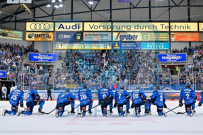 Eishockey, Herren, DEL, Saison 2025-2026, Spiel 7, ERC Ingolstadt - Straubing Tigers, 03.10.2025