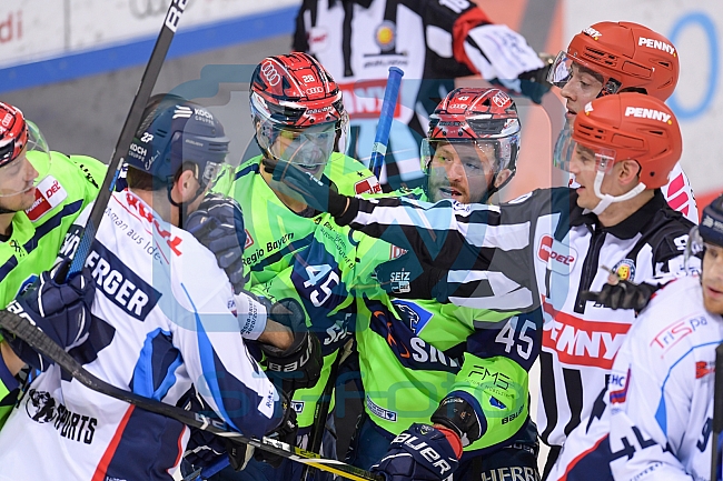 Eishockey, Herren, DEL, Saison 2020-2021, ERC Ingolstadt - Straubing Tigers, 13.02.2021