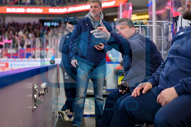 Eishockey, Herren, DEL, Saison 2024-2025, Playoffs Viertelfinale, Spiel 6, Nürnberg Ice Tigers - ERC Ingolstadt, 28.03.2025