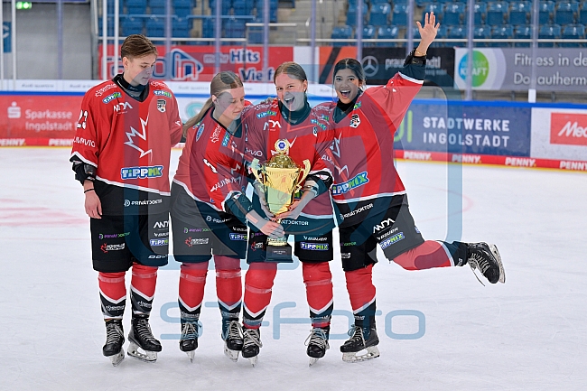 Eishockey, Frauen, EWHL Euro Cup, Saison 2025-2026, Finale, HK Budapest - ECDC Memmingen Indians, 19.10.2025