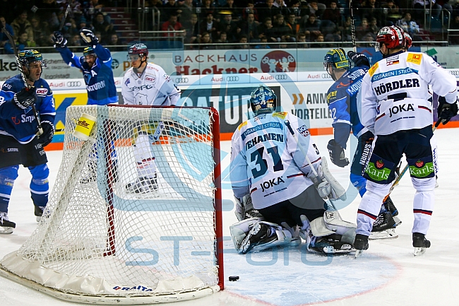 ERC Ingolstadt vs Eisbaeren Berlin, Eishockey, DEL, Deutsche Eishockey Liga, Spieltag 41, 12.01.2018