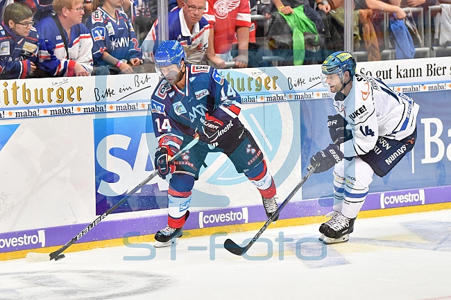 Adler Mannheim vs ERC Ingolstadt, Eishockey, DEL, Deutsche Eishockey Liga, Spieltag 10, 06.10.2017