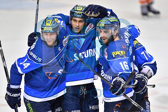 ERC Ingolstadt vs Grizzlys Wolfsburg, Eishockey, DEL, Deutsche Eishockey Liga, Spieltag 38, 03.01.2018