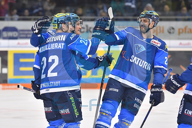 ERC Ingolstadt vs Krefeld Pinguine, Eishockey, DEL, Deutsche Eishockey Liga, Spieltag 50, 28.02.2018